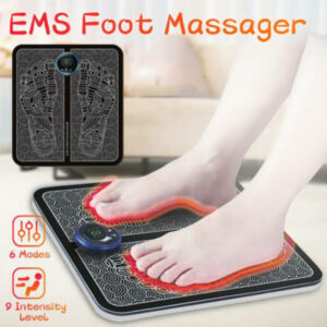 EMS Foot Massager Mat – Relieve Foot Pain, Improve Blood Flow & Relax Instantly | Foldable & Rechargeable | ইএমএস ফুট ম্যাসাজার ম্যাট